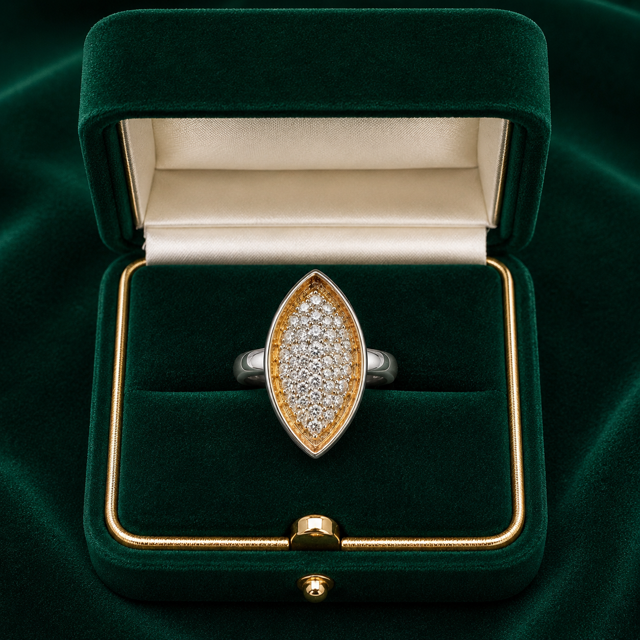 ✨ Marquise Diamond Ring - 4.090 GM