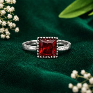 ❤️ Princess Ruby Ring - 1.630 GM