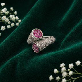 💖 Ruby Pavé Ring - 4.200 GM