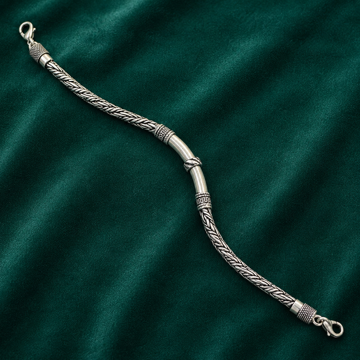 ✨ Heritage Wheat Bracelet - 37.810 GM