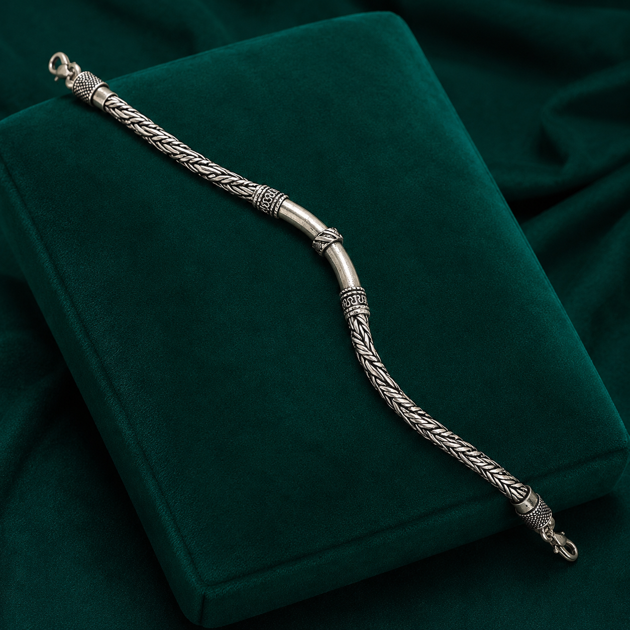 ✨ Heritage Wheat Bracelet - 37.810 GM