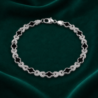 ✨ Noir Clover Bracelet - 21.240 GM