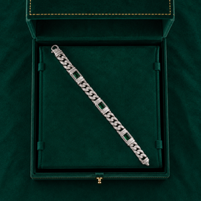 ✨ Emerald Cuban Bracelet - 38.590