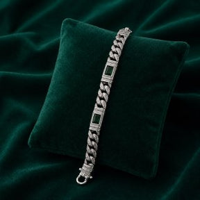 ✨ Emerald Cuban Bracelet - 38.590