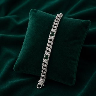 ✨ Emerald Cuban Bracelet - 38.590
