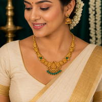 🦚🪷 Mayura Lakshmi Haar - 18.477GM