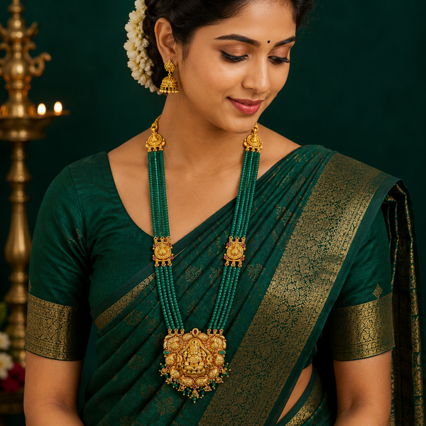 💚 Marakatha Lakshmi Rajavaibhava Sara - 32.500GM