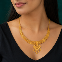 ✨ Turkish Noor Filigree Necklace - 42.31 GM