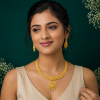 ✨ Turkish Chandrabindu Royale Necklace - 31.260GM