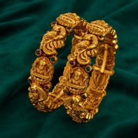 🪷 Lakshmi Mayura Temple Bangles 23.800GM