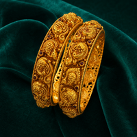 🦚 Mayura Heritage Temple Bangles  - 43.532GM