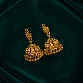✨ Heritage Temple Jhumki -12.475GM