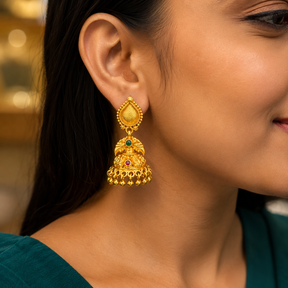 🌿 Pallavaghanta Jhumkas -10.720GM