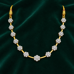 American diamond (AD) NECKLACE - 17.525gm