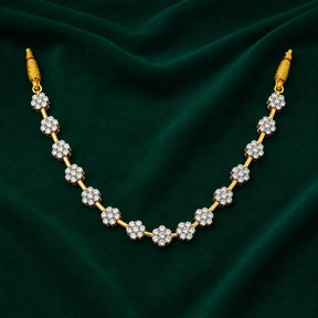 UN-CUT Diamond necklace 💎- 17.077gm