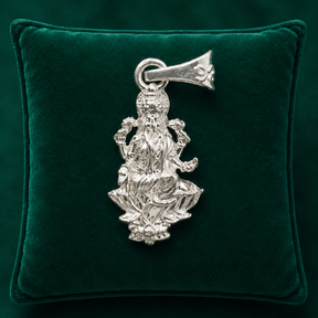 ✨ Lotus Lakshmi Pendant - 1.973 GM
