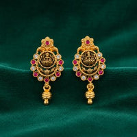 🪷 Lakshmi Stud Earrings -7.150GM