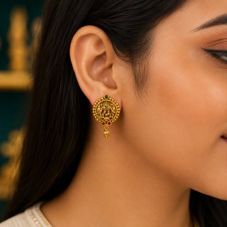 🐘 Gajamala Studs -9.978GM