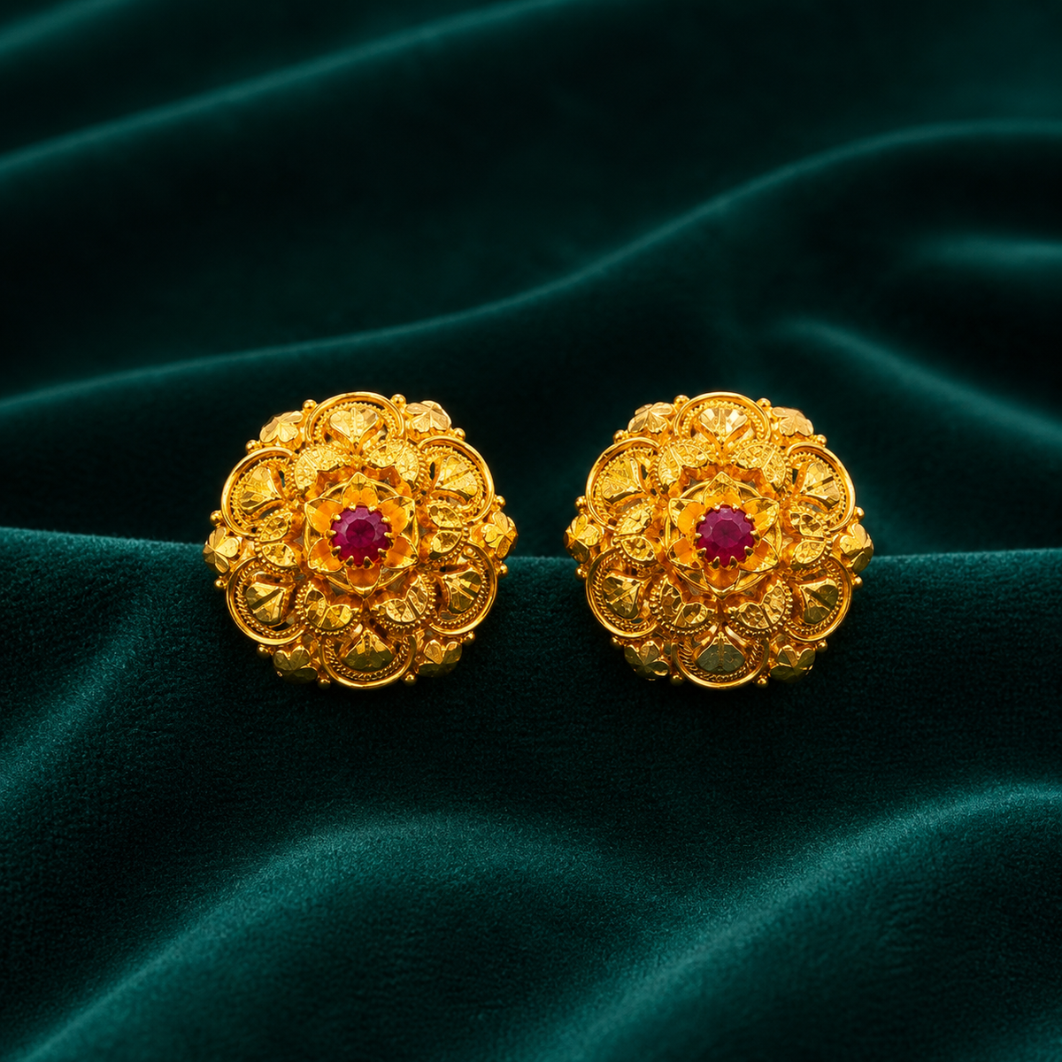 🌸 Suryapushpa Studs -3.251GM