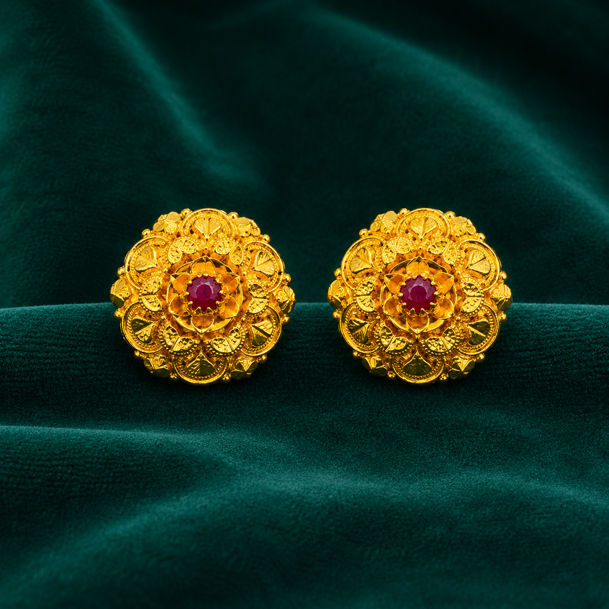 🌸 Suryapushpa Studs -3.251GM