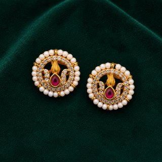 💧 Muthuratna Studs -4.160GM