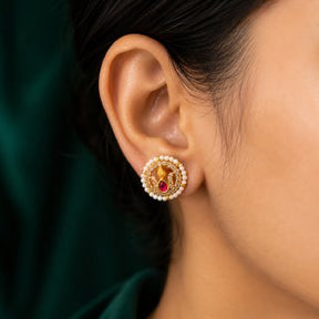 💧 Muthuratna Studs -4.160GM