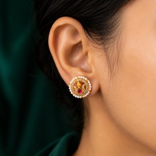 💧 Muthuratna Studs -4.160GM