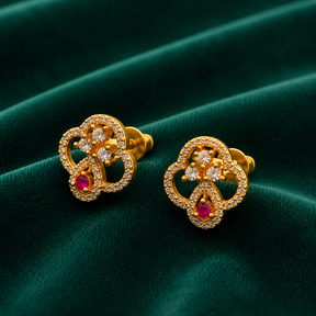 🦋 Ratnapatra Studs -4.050GM