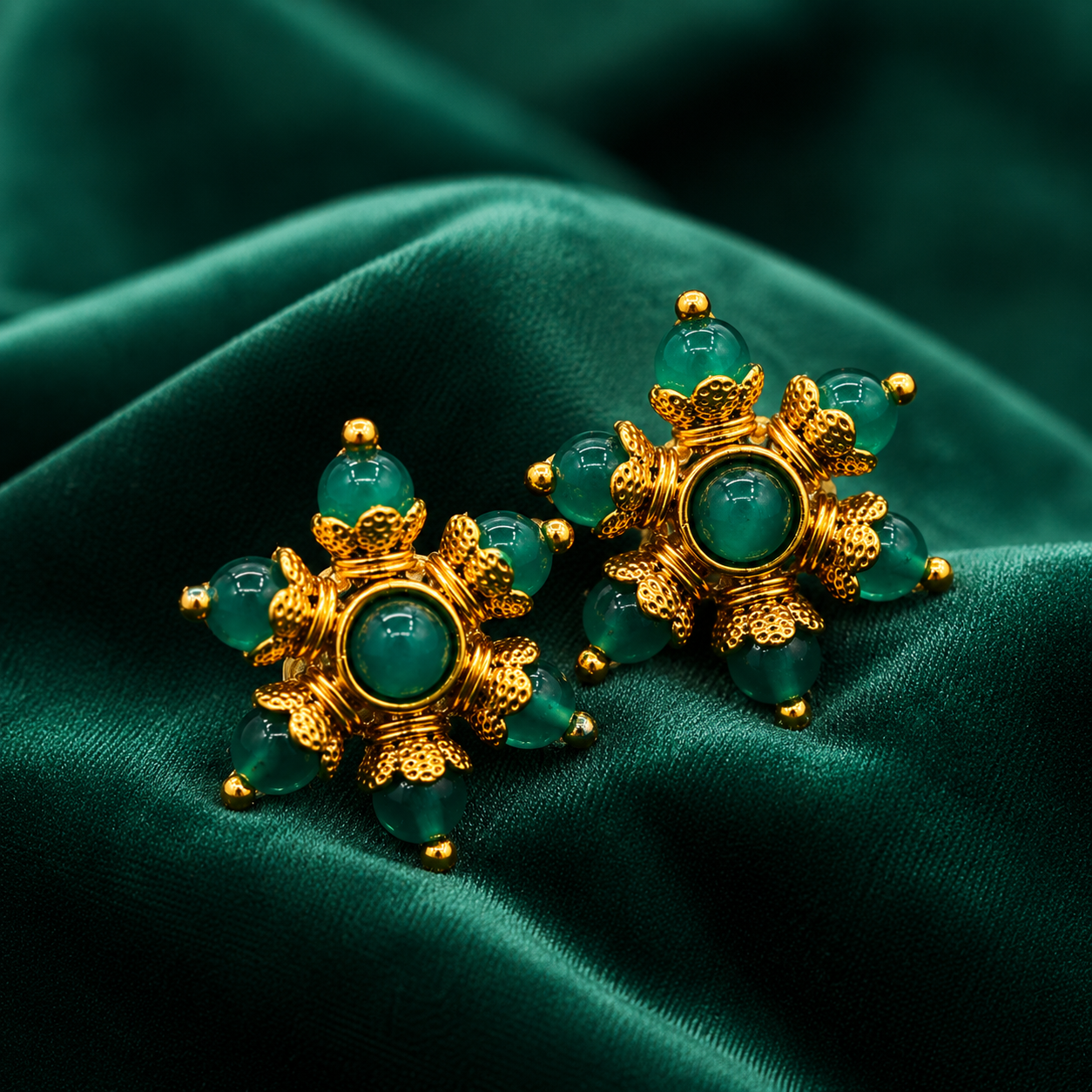 💚 Maragathatara Studs -5.220GM