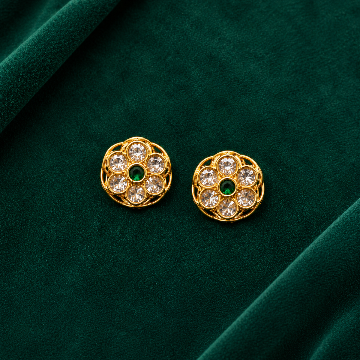 🌼 Haripushpa Studs -3.280GM