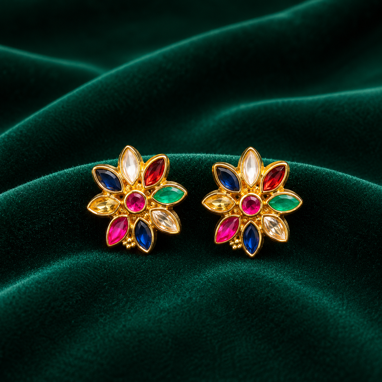 🌈 Navapushpa Studs -4.500GM