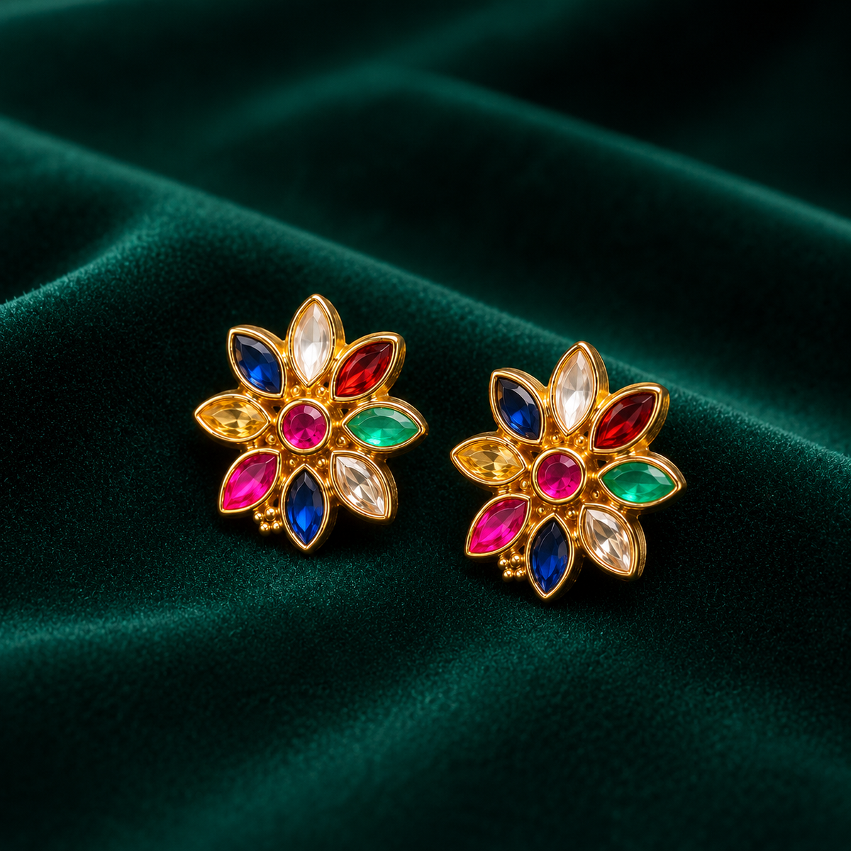 🌈 Navapushpa Studs -4.500GM