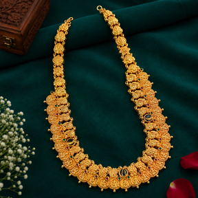 🌺 Rajanandini Kasu Lakshmi Long Hara - 39.210GM