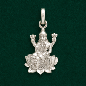 ✨ Lotus Lakshmi Pendant - 2.685 GM
